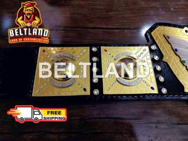 IWGP WORLD HEAVYWEIGHT CHAMPIONSHIP BELT V5 REPLICA ADULT SIZE ZINC 2MM/4MM/6MM - Image 5