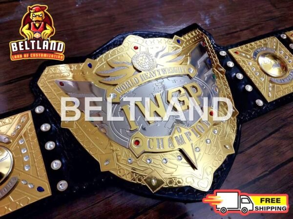 IWGP WORLD HEAVYWEIGHT CHAMPIONSHIP BELT V5 REPLICA ADULT SIZE ZINC 2MM/4MM/6MM