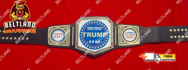 Trump Presedential Elections "Make America Great Again" Custom Championship Belt Adult Size in Zinc 2mm 4mm - Image 6