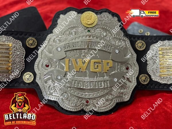 IWGP Jr Heavyweight Championship Belt Adult Size Replica Zinc 4mm Triple Layered