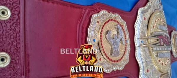 TNA Legends Championship Belt Adult Size Replica Zinc 2mm 4mm *Triple Layered* - Image 5
