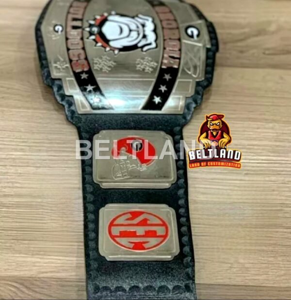 Georgia Bulldogs Football Championship Belt Adult Size in Zinc 2mm 4mm - Image 7
