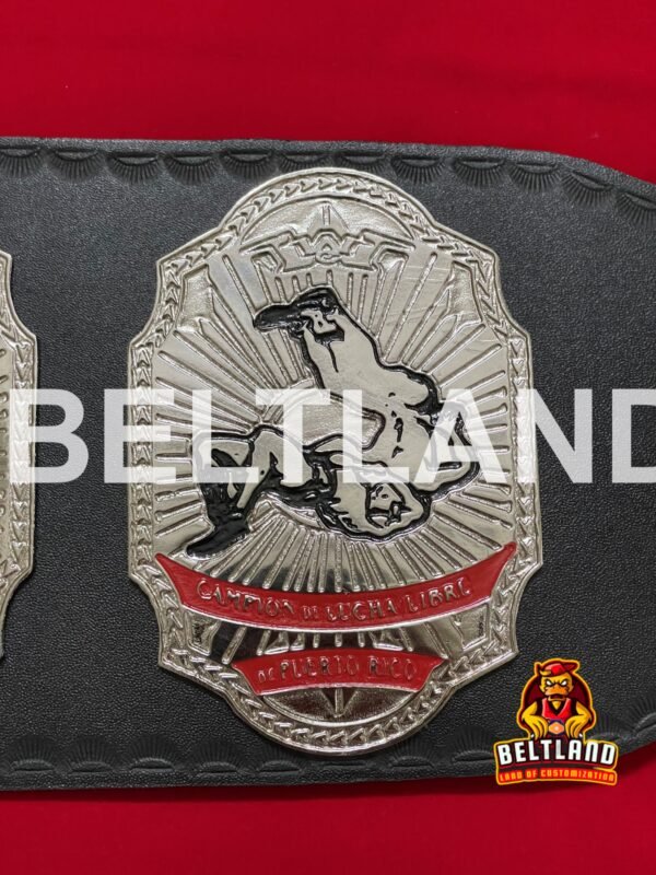 WWC Puerto Rico World Heavy Weight Wrestling Championship Belt Adult Size Replica 2mm 4mm in Zinc - Image 4