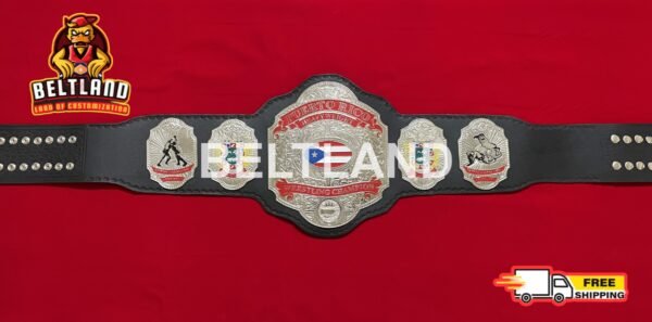 WWC Puerto Rico World Heavy Weight Wrestling Championship Belt Adult Size Replica 2mm 4mm in Zinc - Image 7