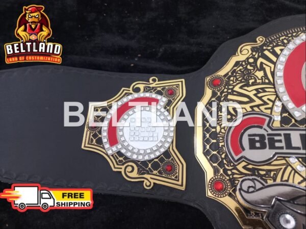 BELLATOR MMA World Champion Replica Title Belt Adult Size made in Zinc 2mm 4mm - Image 4
