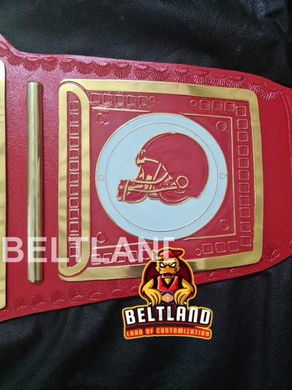 Alabama Crimson Tide Championship Belt Adult Size in Zinc 2mm 4mm - Image 5