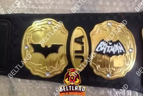Batman Championship Style Custom Belt made in Zinc 2mm 4mm - Image 3