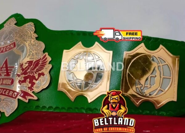 AAA World Cruiserweight Championship Campeonato Mundial Crucero AAA Replica Zinc 2mm 4mm - Image 4